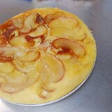 フライパンで作るリンゴケーキ